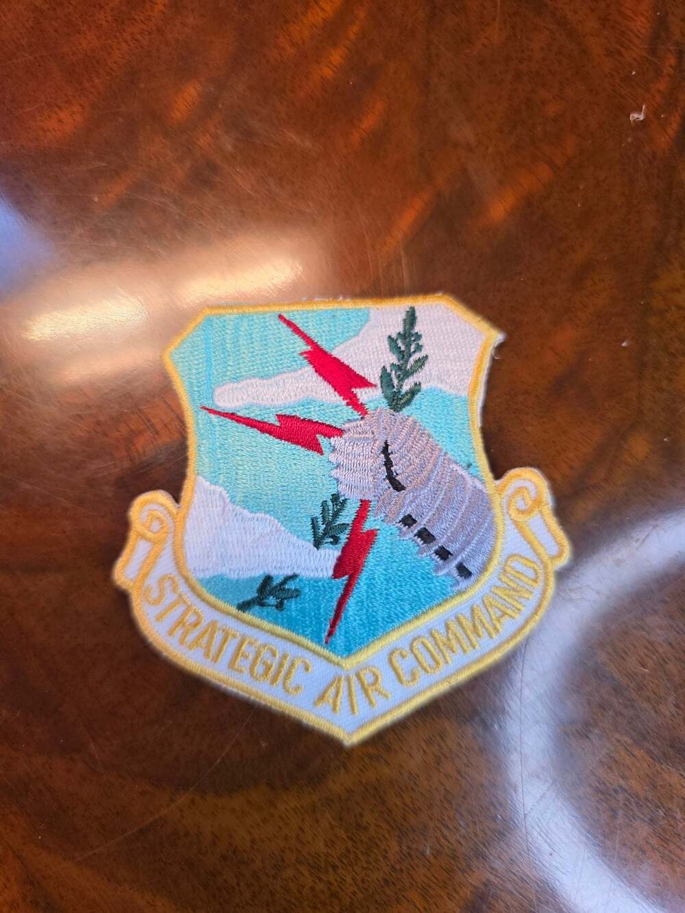 US Air Force Strategic Air Command SAC Embroidered Patch